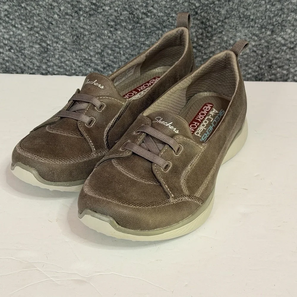 Skechers Women's Microburst 2.0 World Class Slip On Walking Shoes Sz 7 23489